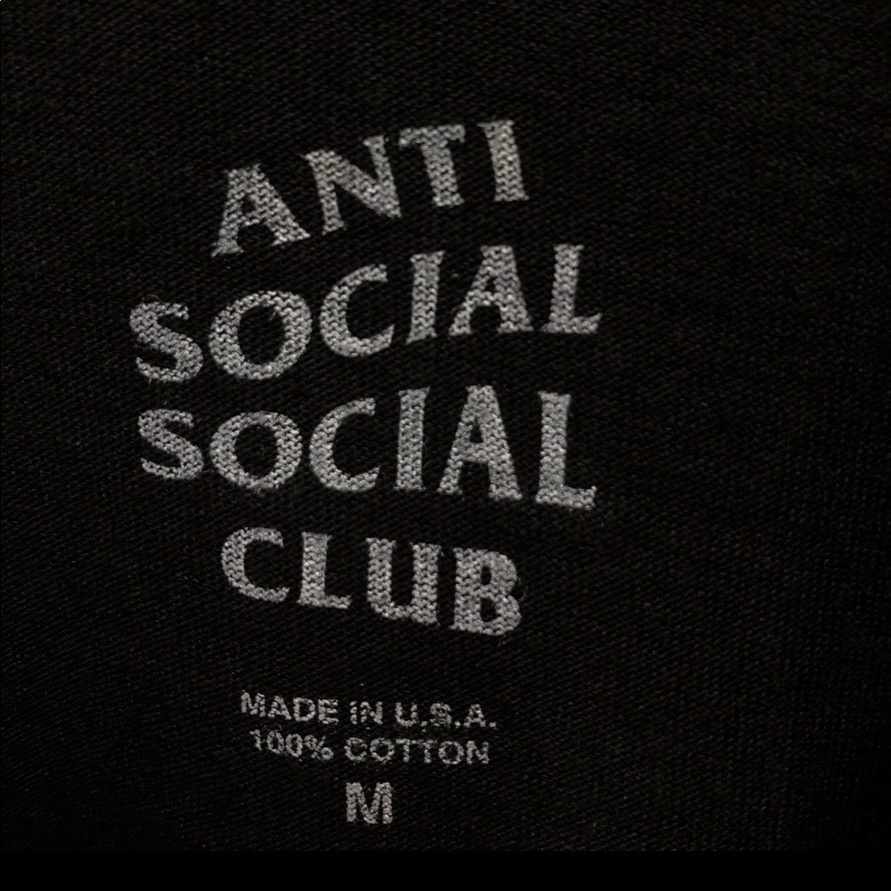 Anti social social club long sleeve tshirt - Picture 6 of 6